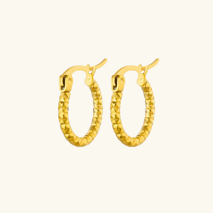 Gold Hoop Earrings | Zoe