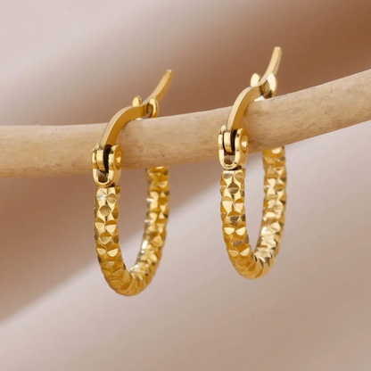 Gold Hoop Earrings | Zoe