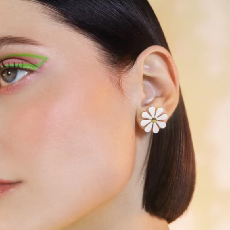 Petal Glow Studs - Eliana