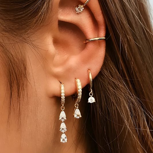 Elegant Earrings Set - Lady
