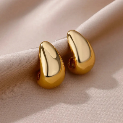 Bold Drop Stud Earrings - Penelope