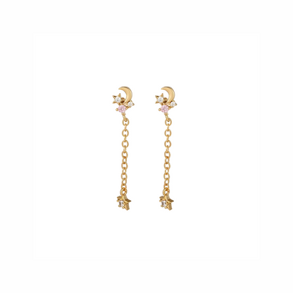 Moonlight Drop Earrings - Selene