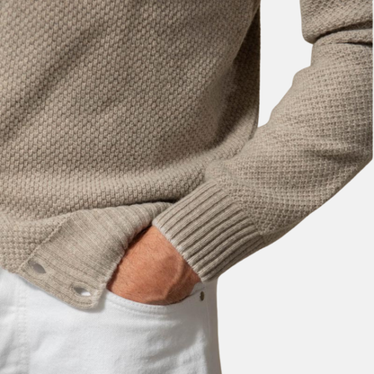 Archie Wool Slim Fit Cardigan Sweater | Shawl Collar Button Cardigan Sweater