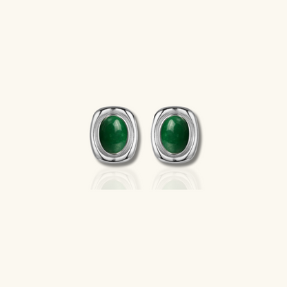 Vintage Gemstone Earrings - Estelle