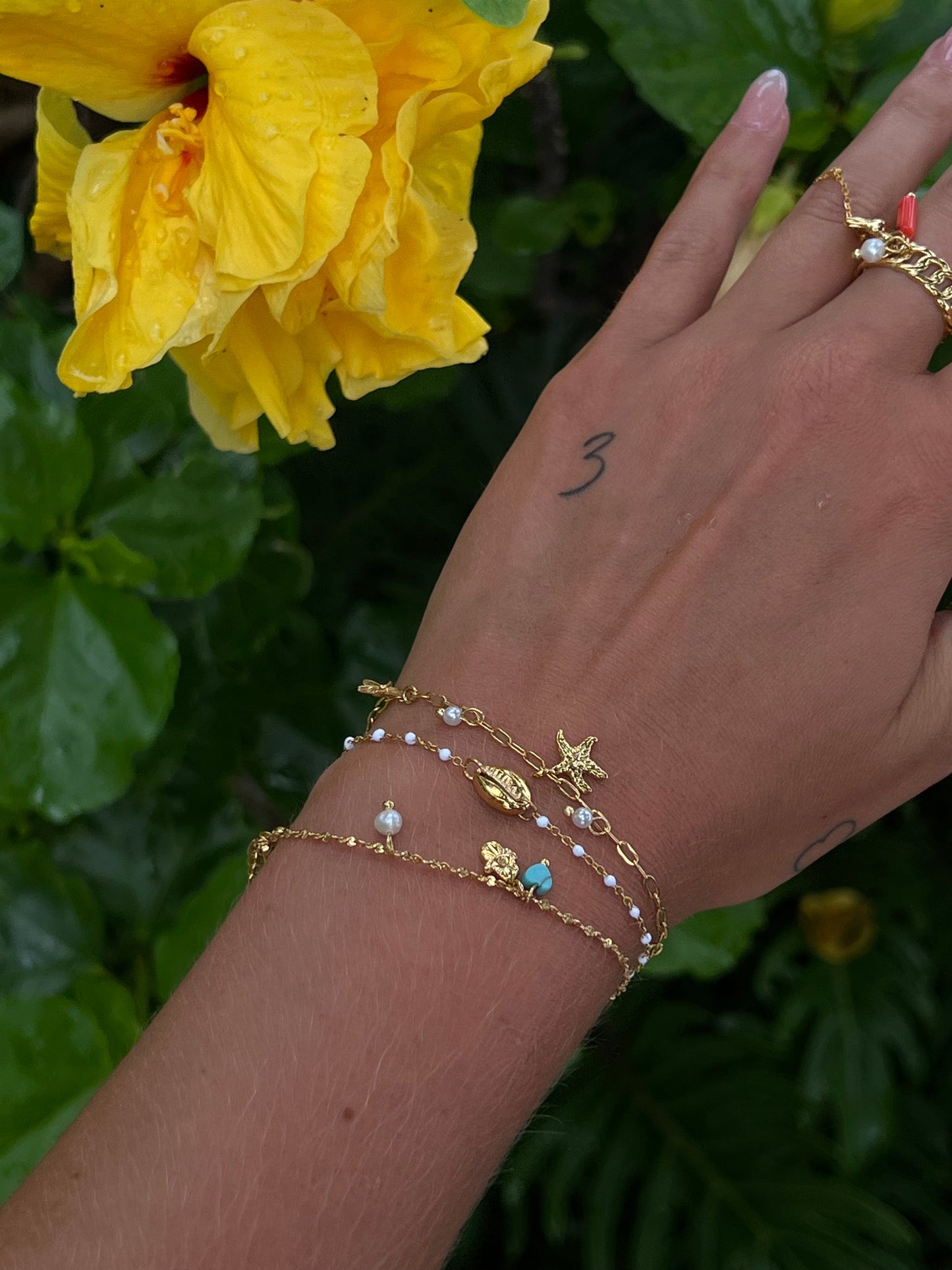 Valeriya Bracelet 3 pieces set