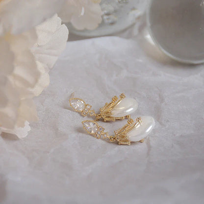 Elegant Pearl Earrings