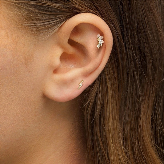 Crystal Stud Earrings – Elina