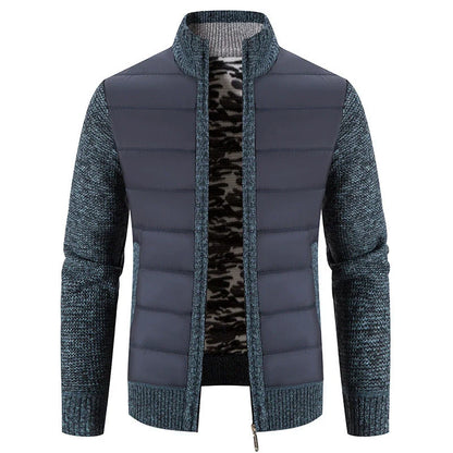 Theodore Wool Jacket | Slim Fit Stand Collar Jacket
