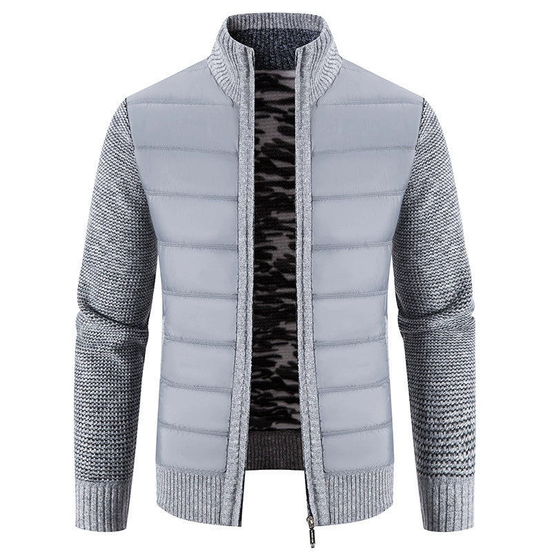 Theodore Wool Jacket | Slim Fit Stand Collar Jacket