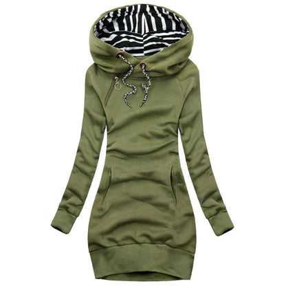 Isabella Fleece Hooded Jacket | Slim Fit Casual Jacket