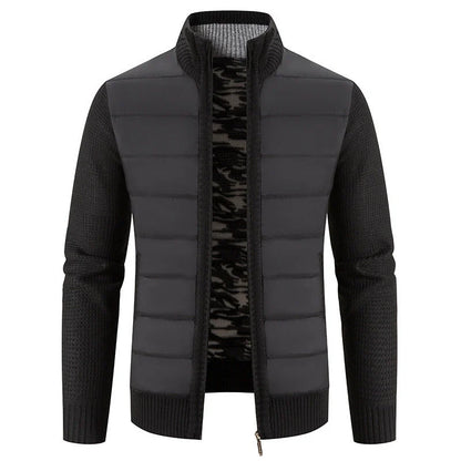 Theodore Wool Jacket | Slim Fit Stand Collar Jacket