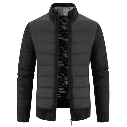 Theodore Wool Jacket | Slim Fit Stand Collar Jacket