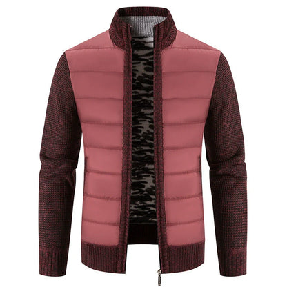 Theodore Wool Jacket | Slim Fit Stand Collar Jacket