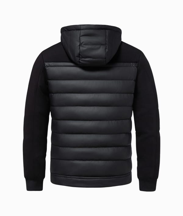James Nylon Puffer Jacket | Slim Fit Hooded Jacket