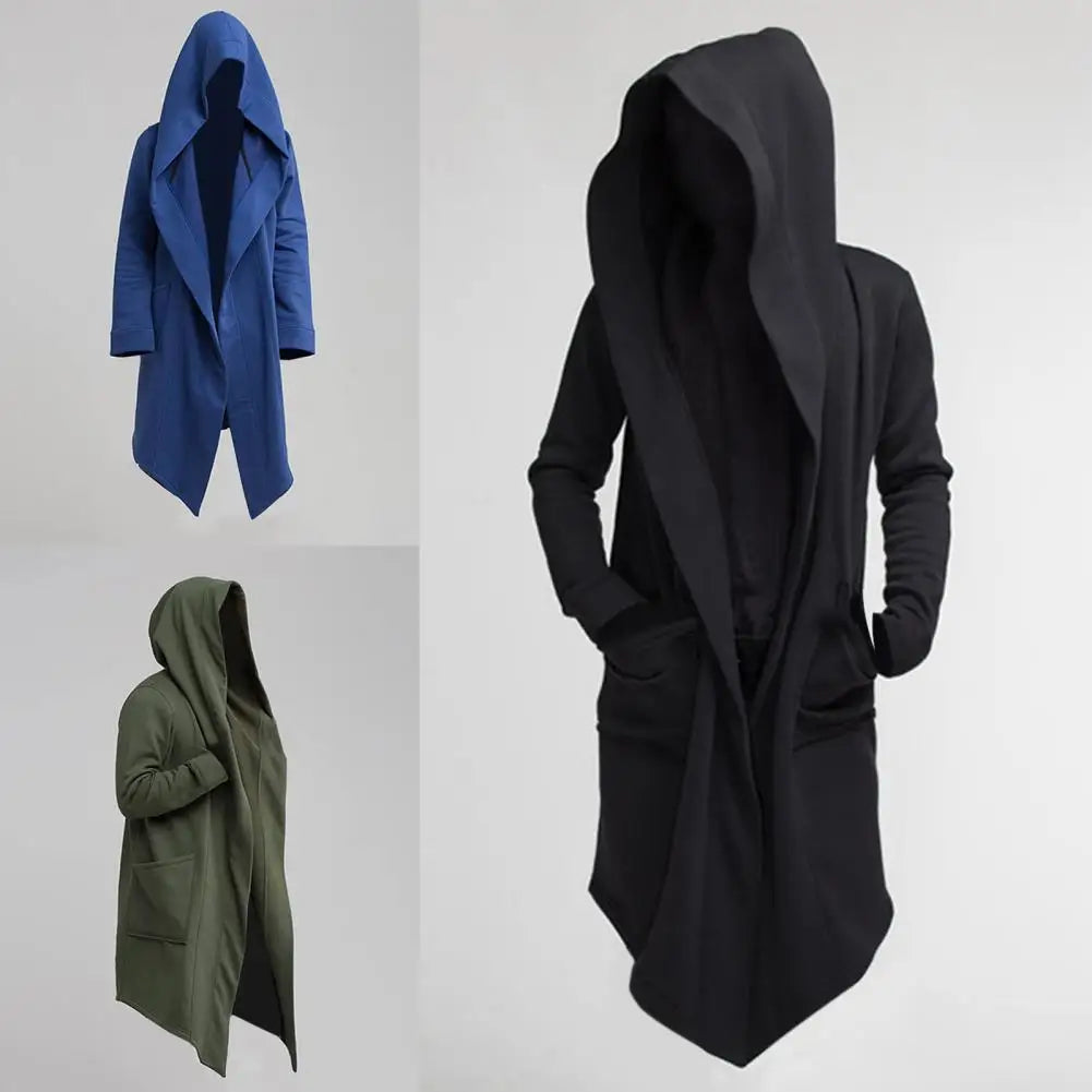 Theodore Wool Hooded Cardigan | Relaxed Fit Asymmetrical Cardigan
