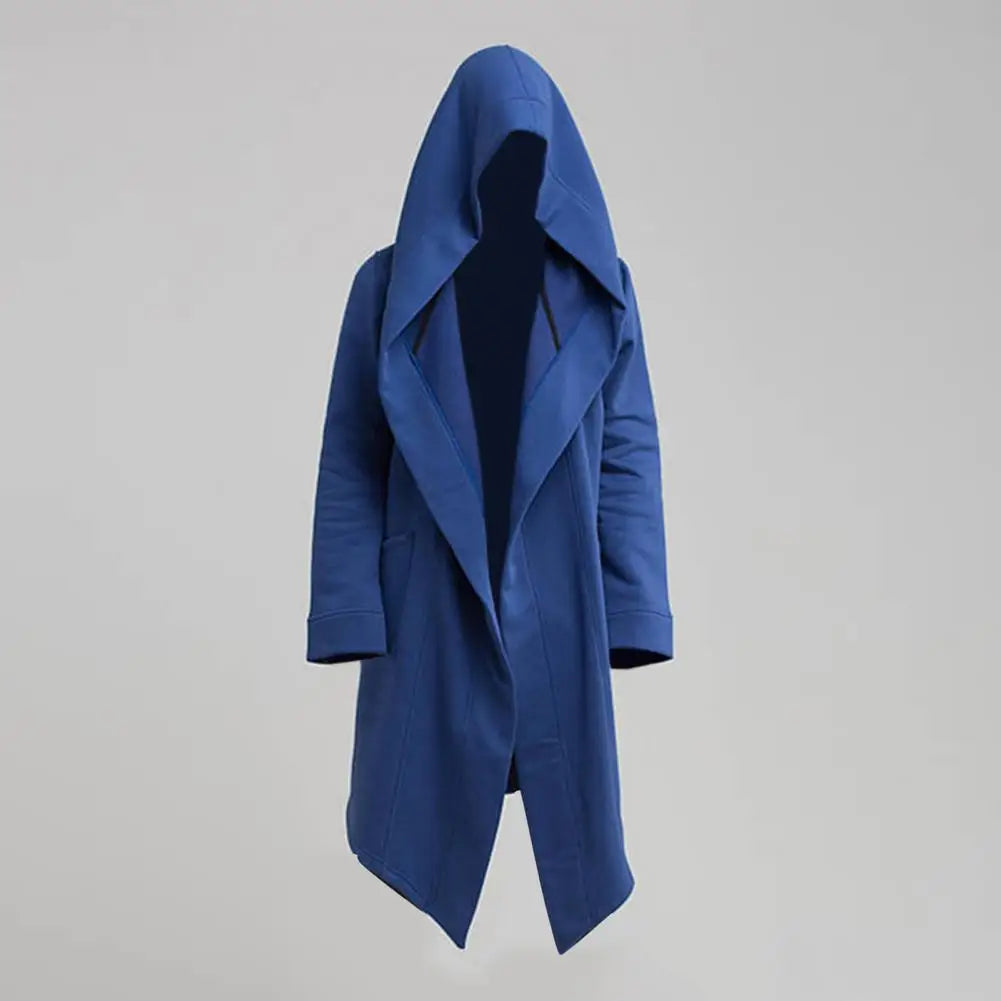 Theodore Wool Hooded Cardigan | Relaxed Fit Asymmetrical Cardigan