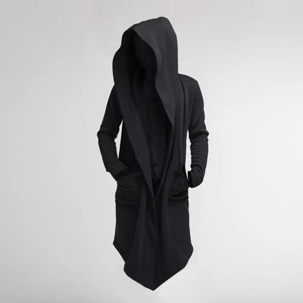 Theodore Wool Hooded Cardigan | Relaxed Fit Asymmetrical Cardigan