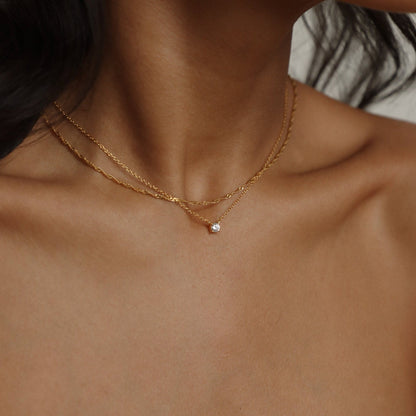 Singapore necklace - Twist necklace