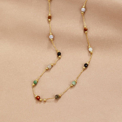 Lala - Necklace with pearls and stones