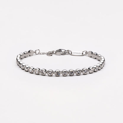 Silver Tennis Bracelet